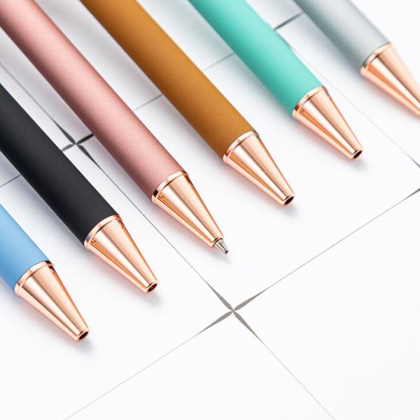 按壓式噴膠金屬筆