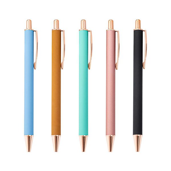 按壓式噴膠金屬筆