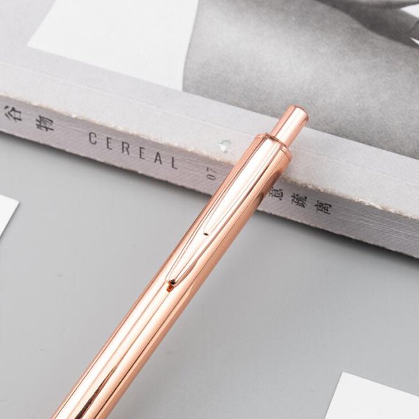 按壓式時尚金屬筆
