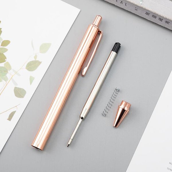 按壓式時尚金屬筆