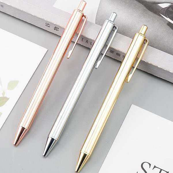 按壓式時尚金屬筆