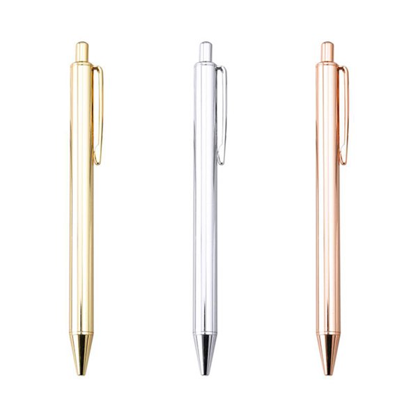 按壓式時尚金屬筆