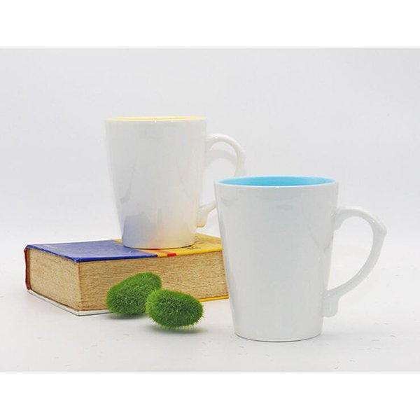 320ml倒椎形寬口內彩馬克杯