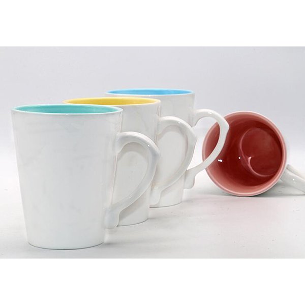 320ml倒椎形寬口內彩馬克杯