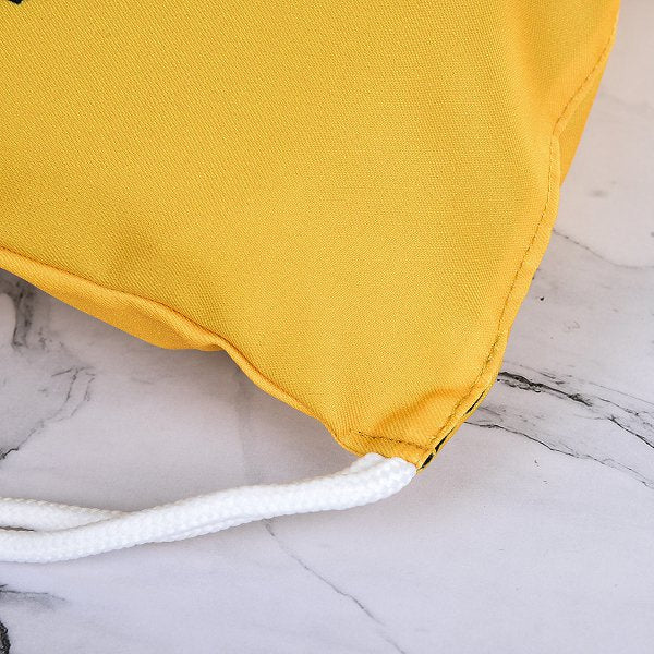 斜紋布束口後背包