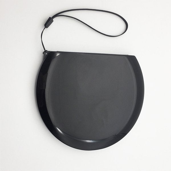 半圓附鏡子口罩收納盒