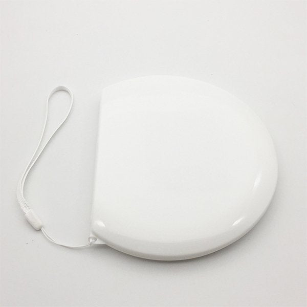 半圓附鏡子口罩收納盒