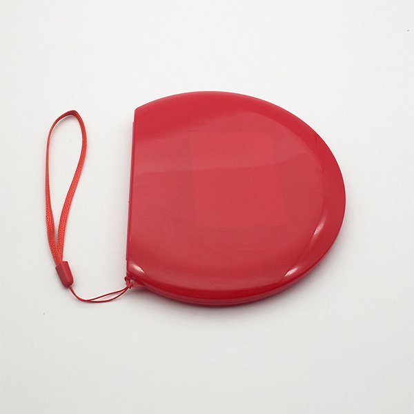 半圓附鏡子口罩收納盒