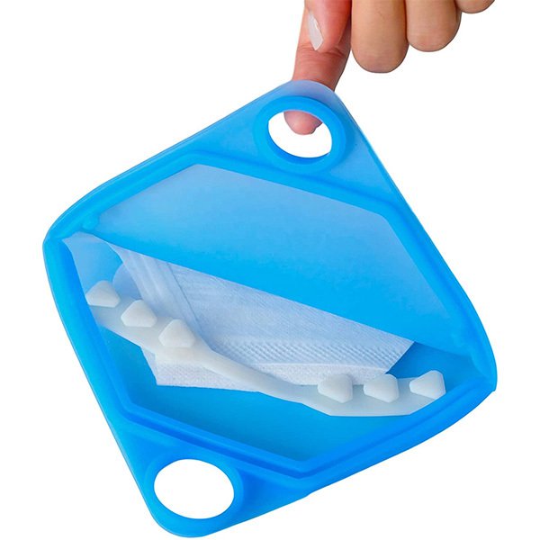 矽膠防水口罩收納袋