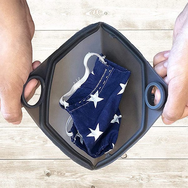 矽膠防水口罩收納袋