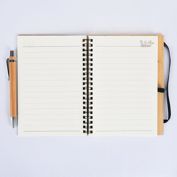 竹製筆記本