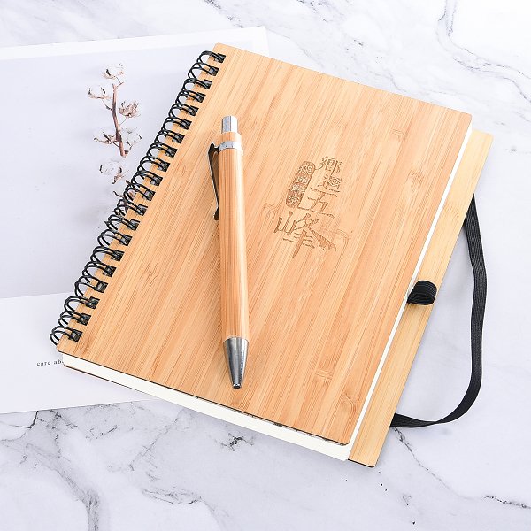 竹製筆記本