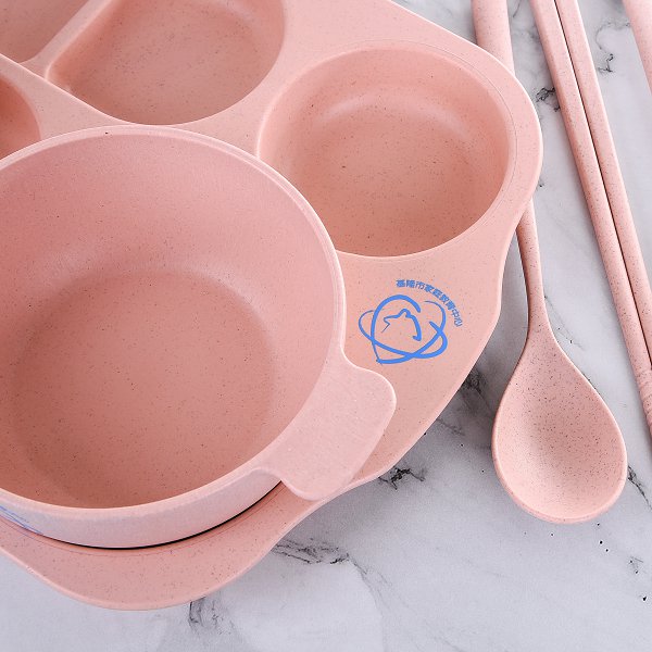 環保小麥6件餐具組