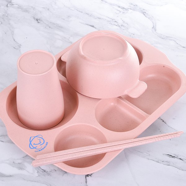 環保小麥6件餐具組