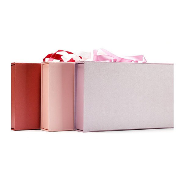 可摺疊磁吸式鍛帶提把禮品盒