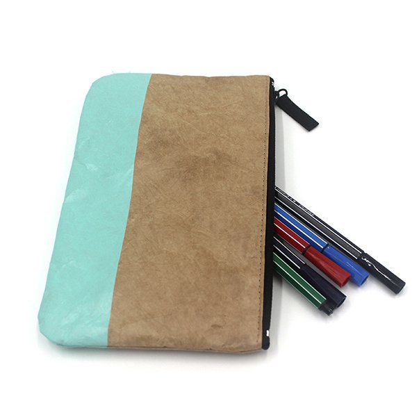 拼色防水泰維克筆袋