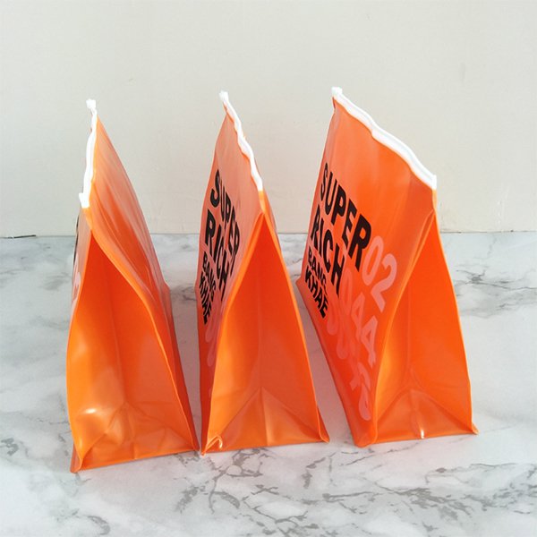 40絲PVC白色化妝包拉鍊袋