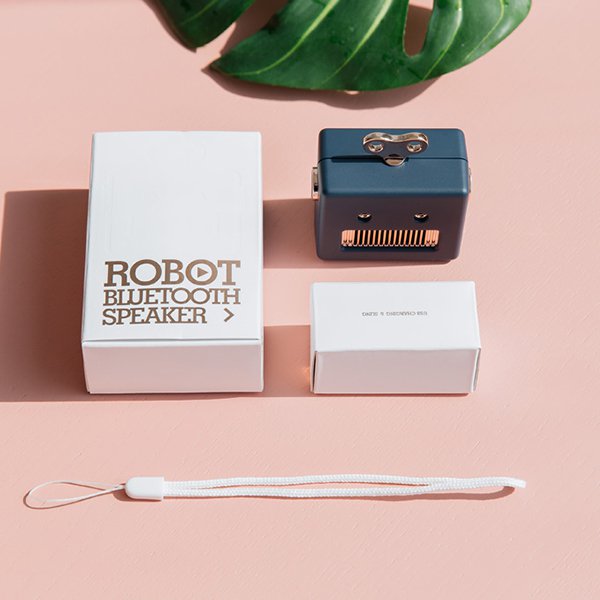 優質低音機器人造藍芽喇叭