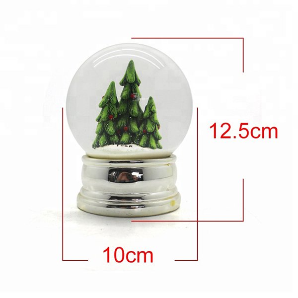 客製化雪景水球桌飾