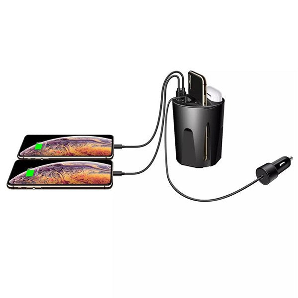 車用手機耳機兩用充電杯