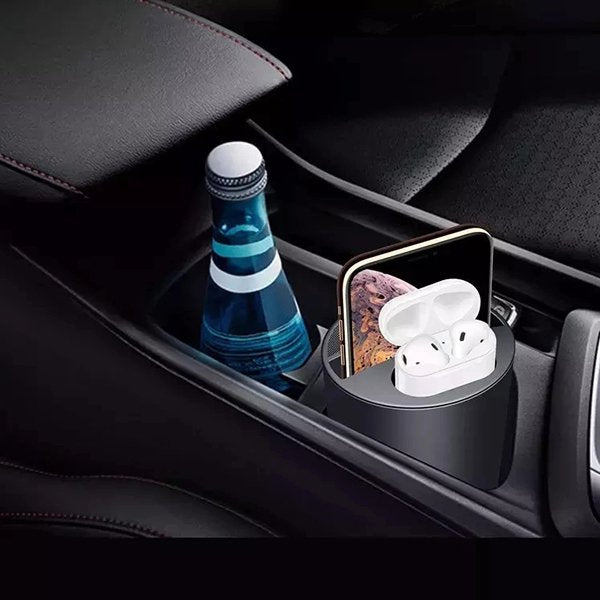 車用手機耳機兩用充電杯