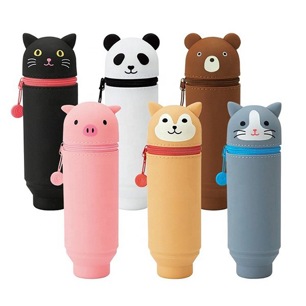 卡通造型拉鍊鉛筆盒