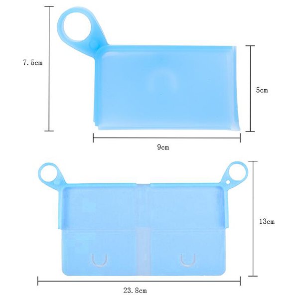 防塵矽膠口罩收納夾