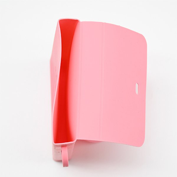 鈕釦式矽膠口罩收納夾