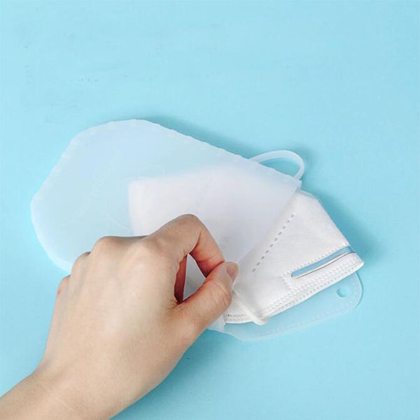 防水矽膠口罩收納夾