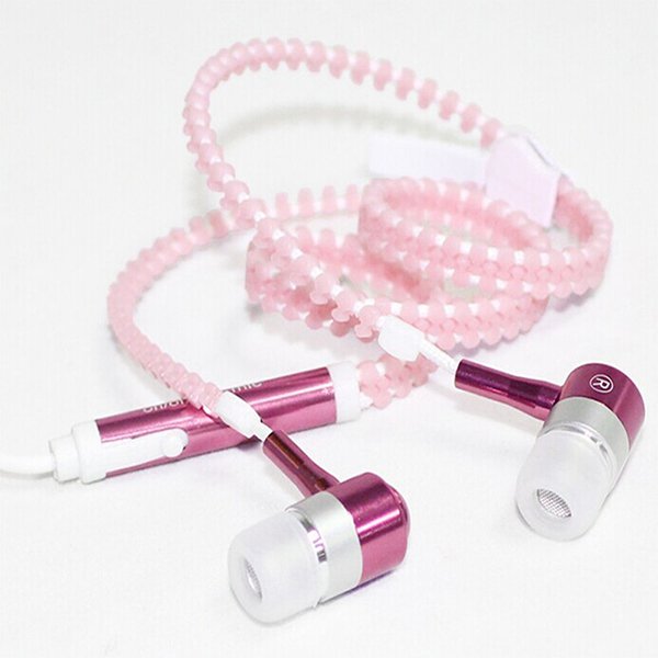 3.5mm夜光拉鍊有線耳機