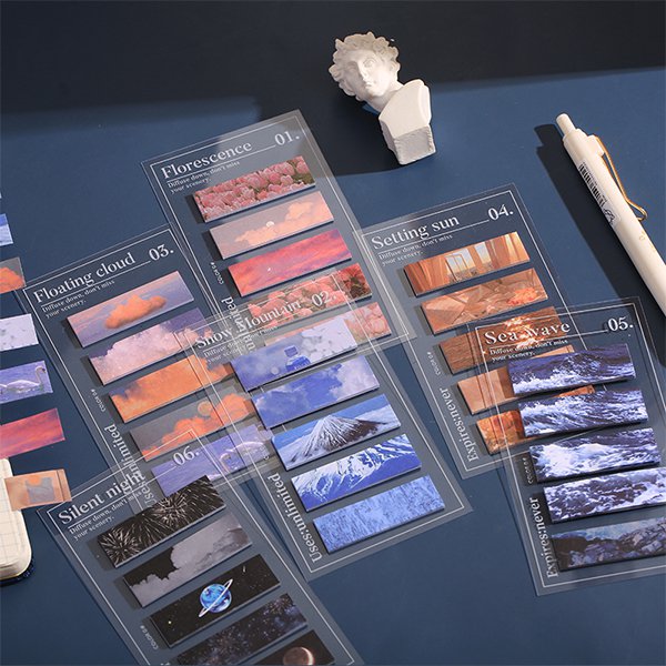 風景文青風便利貼