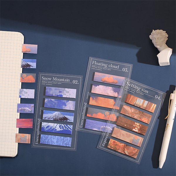 風景文青風便利貼