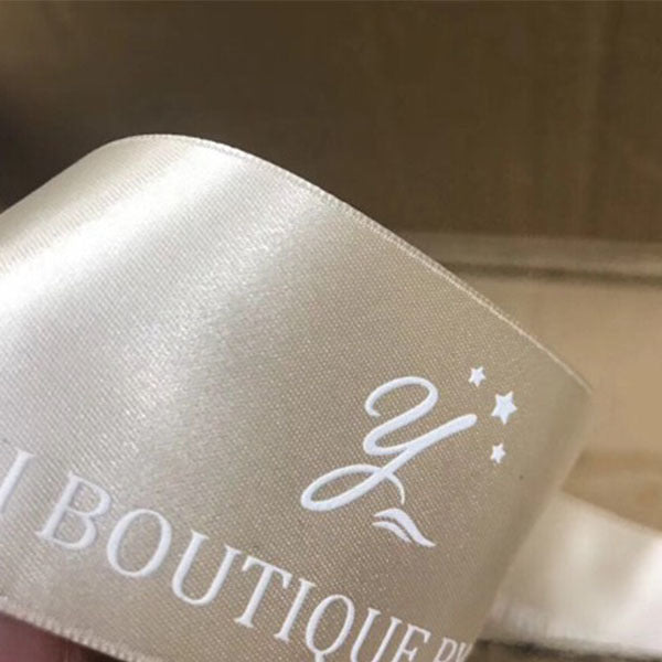 5cm立體凸印單面緞帶