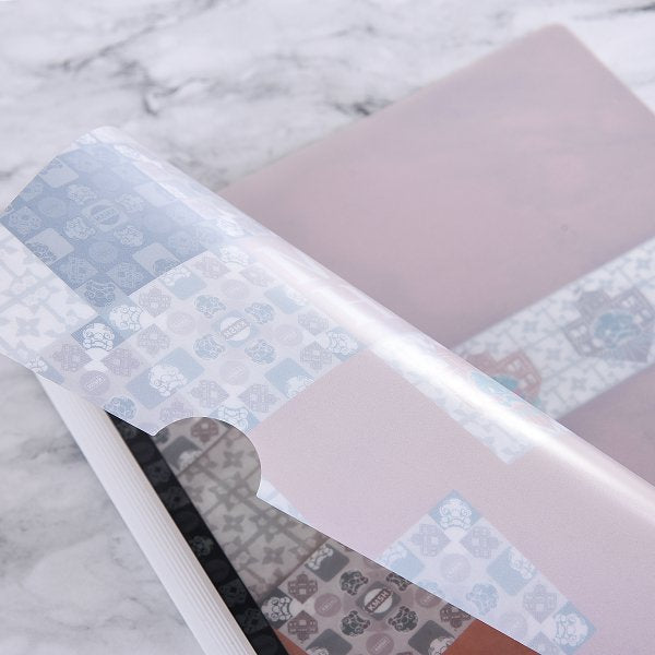 A4單層附桿資料L夾