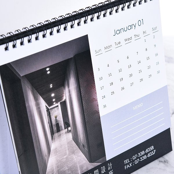 客製化三角桌曆