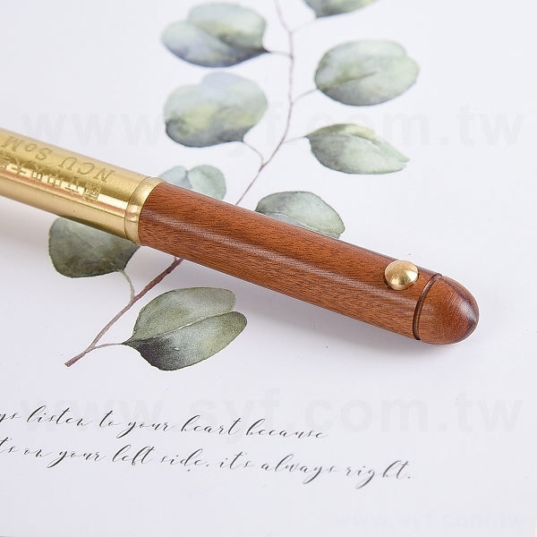 豪華高質感木製金屬筆