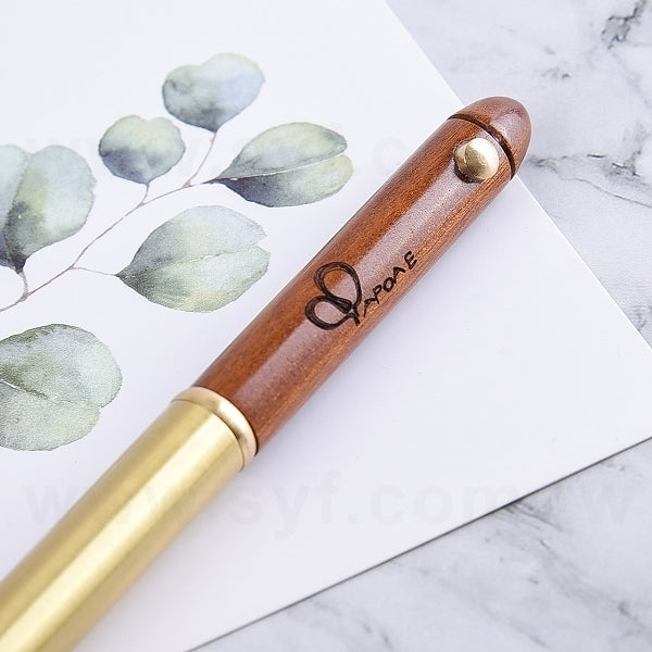 豪華高質感木製金屬筆
