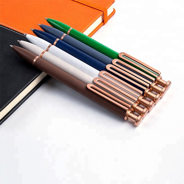 多色按壓式金屬筆