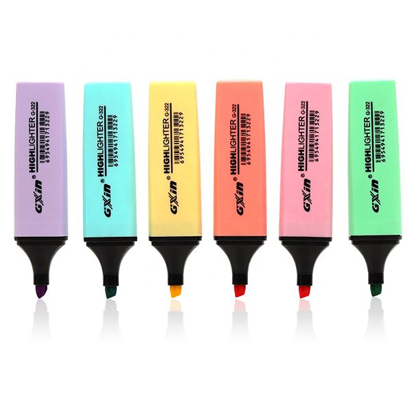 低氣味多色螢光筆組