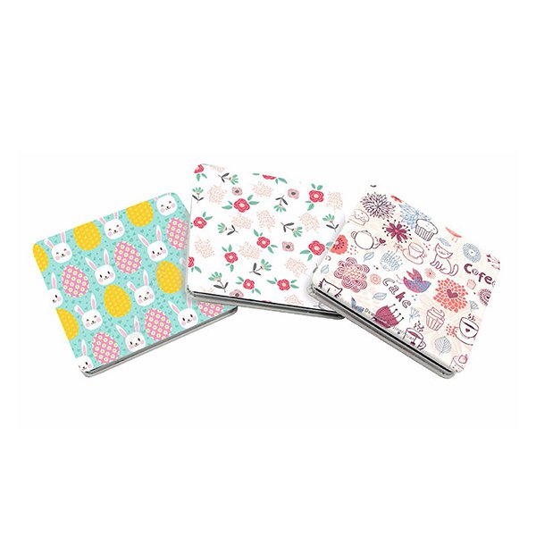 方型ABS雙面化妝鏡