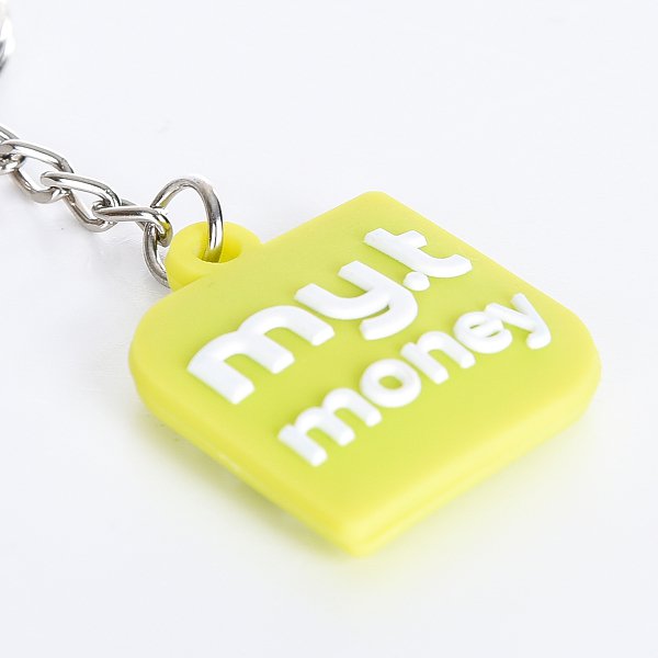 PVC鑰匙圈-方形造型