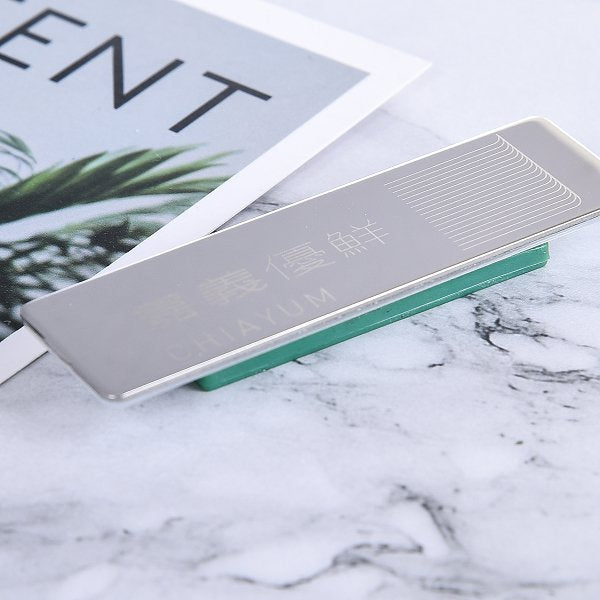 不鏽鋼別針胸牌