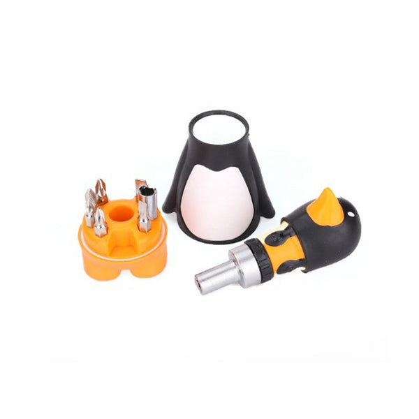 企鵝造形多功能螺絲起子組