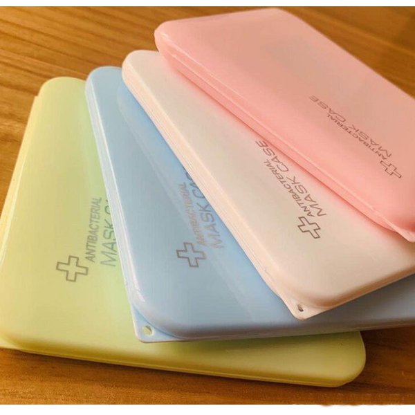 口罩收納盒-附鏡子