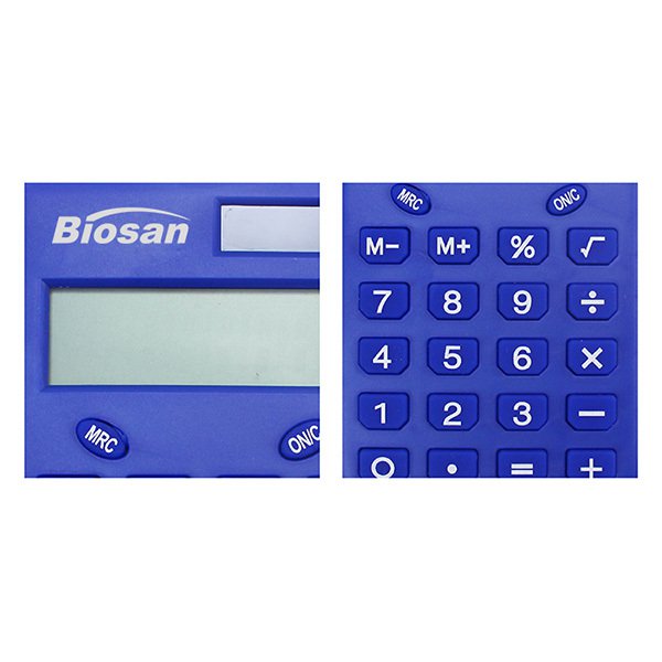 迷你多色8位數塑料太陽能計算機