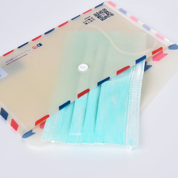 塑料扣口罩收納夾