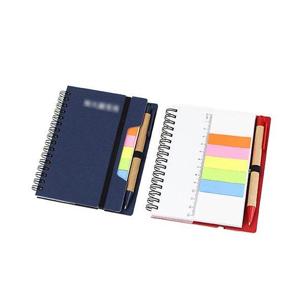 綁帶環裝筆記本