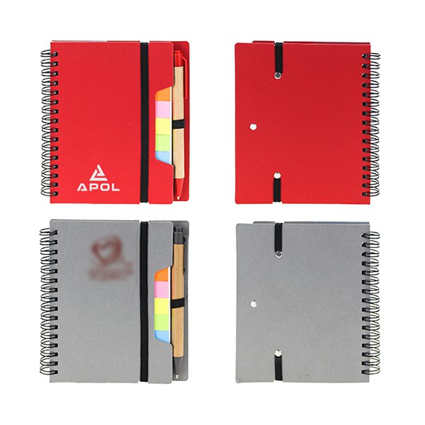 綁帶環裝筆記本