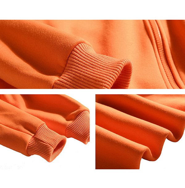 CVC連帽拉鍊外套