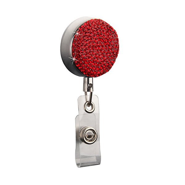 客製化貼鑽Logo伸縮識別證袋